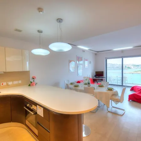 Apartman Bright And Spacious 3 Bedroom With Breathtaking Views - Goslm-5 Sliema